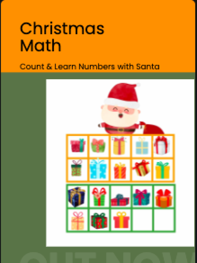 Ten Frames Number Counting With Santa (1-20)