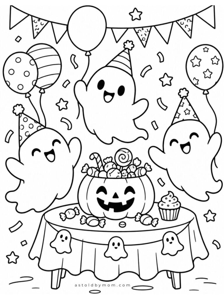 Ghost Halloween Party