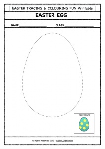 Easter Fun Activities - Tracing and Colouring FREE Printables - ASTOLDBYMOM