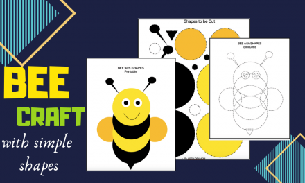 Honey Bee Craft- with SHAPES