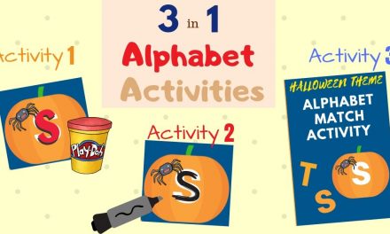 Alphabet Pumpkins – 3 in 1 Halloween Activities for Pre-K & Kindergarten
