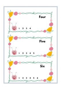 Fingerprint Caterpillar Activity - Learning Numbers - ASTOLDBYMOM