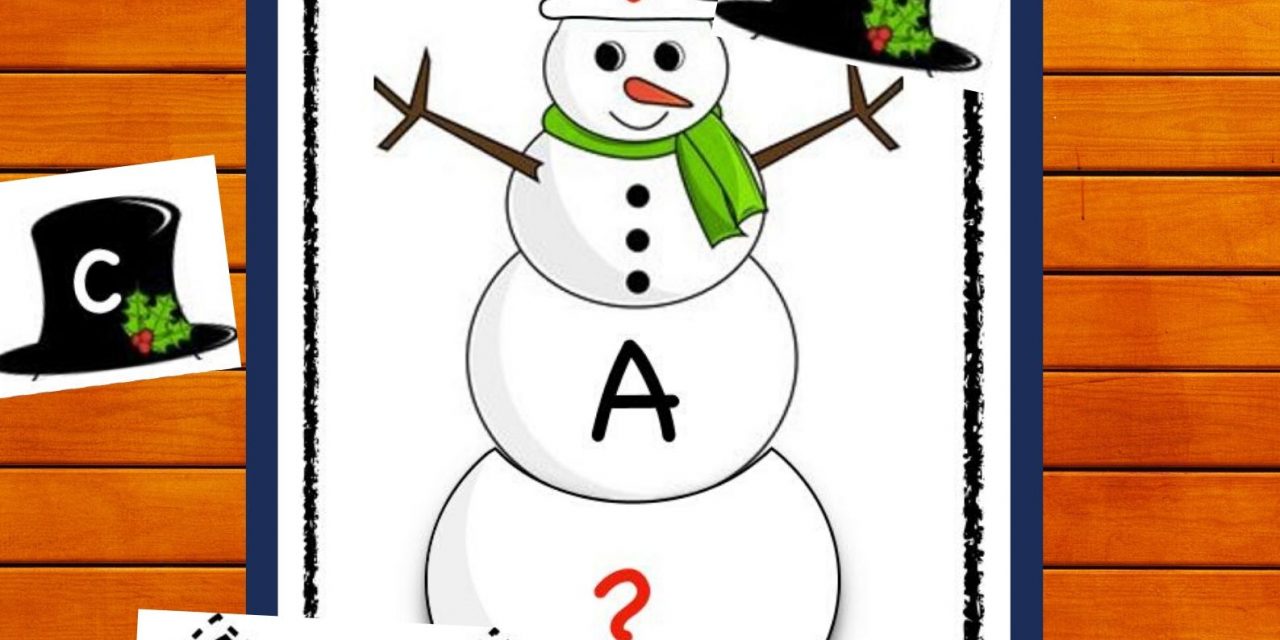 Alphabets Phonic Snowmen As Told By Mom