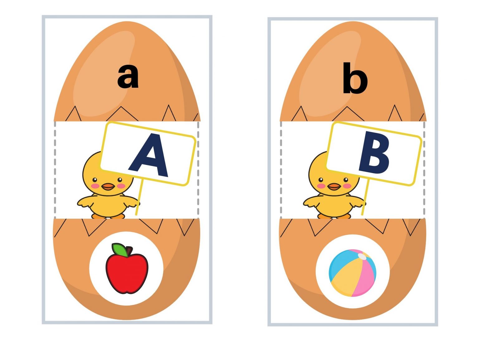 Hidden Alphabets Surprise Eggs Astoldbymom