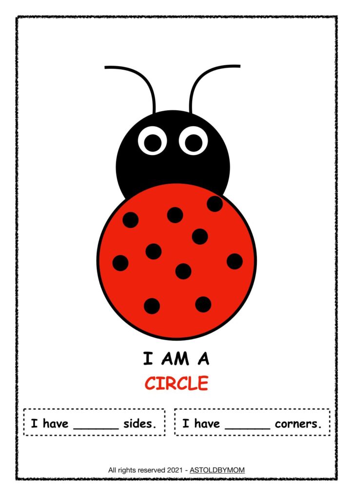 Ladybug Shape Sorting Activity - As Told By Mom