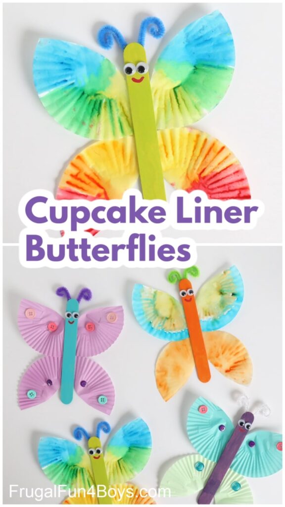 50 Easy Butterfly Craft Ideas For Kids, Preschoolers and Toddlers ...